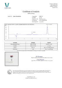 AZ-GHK-CU certificate of analysis preview